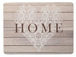 Kitchen Craft Everyday Home Conjunto de 4 peças de Cork-Backed Placemats by, 29 x 21,5 cm, 11½ polegadas x 8 polegadas