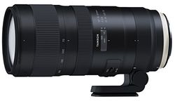 Tamron SP 70-200 mm F/2.8 Di VC USD G2 - Objetivo para Canon (estabilizador óptico VC en tres modos, Sensor Full Frame 24 x 36, AF USD, dos lentes XLD, SP) negro