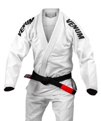 Venum Unisex vuxna Contender Evo BJJ Gi-White-A0, vit