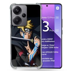 Cokitec Cover rinforzata per Xiaomi Redmi Note 13 Pro Plus 5G Manga Boruto Tatuaggio