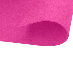 Fuchsia acrylic felt sheets 20 x 30 cm x 2 mm. 220 g/m2 10u.