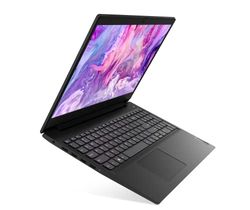 Lenovo IdeaPad 3 Notebook 39,6 cm (15,6 inch) FullHD (Intel Celeron N4020, 8 GB RAM, 256 GB SSD, Intel UHD Graphics 600, Windows 10 Home in S) zwart - QWERTY-toetsenbord Spaans