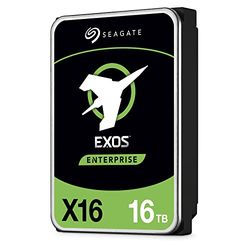 Seagate Exos X16, 16 TB, Interne Harde Schijf, SATA, 3,5", voor Grote Bedrijven en Datacenters (ST16000NM002G)