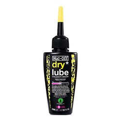 Muc-Off Dry Chain Lube, 50 ml - Lubrificante de corrente de bicicleta biodegradável - lubrificante de bicicleta formado para ambientes secos - adequado para todos os tipos de bicicletas