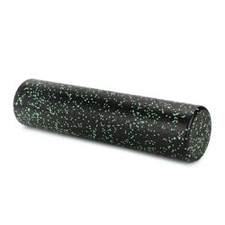 TREXO Rodillo de masaje de 60 x 15 m en rollo para fascia negro lima que proporciona alivio y mejora la condición física, superficie lisa masaje Blackroll para cualquier persona para la recuperación
