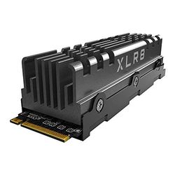 PNY XLR8 CS3040 M.2 NVMe Gen4 x4 SSD Interne avec Heatsink 500Go, Vitesse de Lecture jusqu'à 5600 Mo/s, Vitesse d'Ecriture jusqu'à 2600 Mo/s