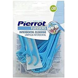 PIERROT, fil dentaire avec porte fil, lot de 30 unités