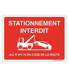 AUA SIGNALETIQUE 202173-AP-p-490x350 Product Information: Sign, Red