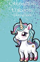 Counting Unicorn: coloring book