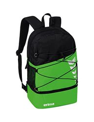 Erima Wings rugzak Six uniseks, groen/zwart, 1, groen/zwart