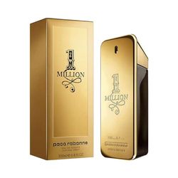 Paco Rabanne One Million Eau de toilette, voor heren, verstuiver 200 ml goud