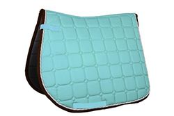 HKM SPORTS EQUIPMENT Schabracke Madrid, Funktionsfutter, Satteldecke, Pony-Dr/Vs, per Sella e Briglia. Unisex Adulto, Nero, Dressage