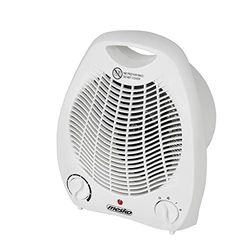 MESKO MS 7719 Ventilatorkachel met 2 standen, 1000 W/2000 W, koude luchttoevoer, dubbele functie, thermostaat, oververhittingsbeveiliging, verwarming voor thuis, badkamer, camping, kantoor