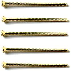 Merriway BH03953 Vite a Testa Svasata e Stelo Interamente Filettato per Prese Elettriche Esterne, Bianco, 75 mm, Set di 20 Pezzi