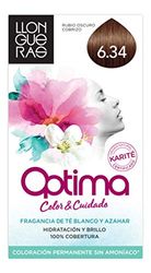 Llongueras Optima Hair Colour Teinte 6.34-Golden Deep Blond