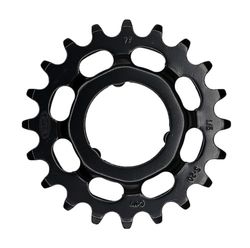 KMC Shimano breed tandwiel, zwart, 20T