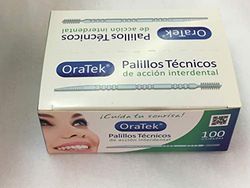 Oratek Lot de 100 brosses interdentaires techniques Oratek 1000 g