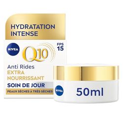 Nivea Q10 Power Extra Nourishing Day Cream, 50 g