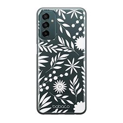 ERT GROUP mobiltelefonfodral för Samsung S10 Lite/A91 originalt och officiellt licensierat Babaco mönster Flowers 023 Vit optimalt anpassad till formen på mobiltelefonen, gedeeltelijk transparant