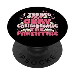 Curioso que saliera bien teniendo en cuenta la paternidad PopSockets PopGrip Adhesivo