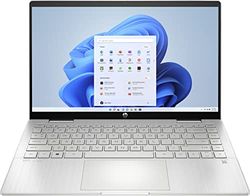 HP Pavilion x360 14-ek1255ng, Portable Convertible, Intel Core i5-1335U, 16 Go RAM, 512 Go SSD, Intel Iris Xe, Écran 14" FHD Touch IPS, Windows 11, Clavier AZERTY, Argent
