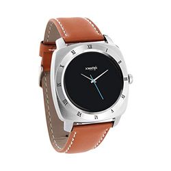X-WATCH | NARA XW PRO ljus konjak brun smartklocka iPhone och Android – ansluten smartklocka med puls och stegräknare