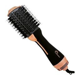 LITTLE BALANCE 8621 Ionic Volume & Style, Brosse soufflante, Brosse chauffante, 3 températures, Sécher, Brosser, Lisser, Brushing, Volume, Technologie Ionique,1000 W, Noir