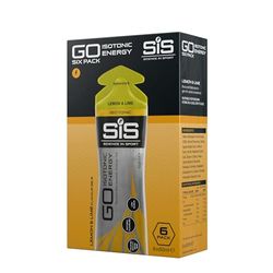 SIS Go Isotonic Energy Pack Gel lima limão 6 x 60 ml