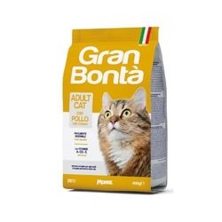 Ideale lekkernijen voor katten Gusto Chicken Monge Linea Gran Bonta' verpakking van 400 gram