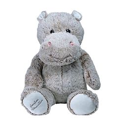 Pioupiou et Merveilles Giant Plush Made in France XXL Léo the Hippo - 100 CM Tall - Super Soft Giant Plush for Children Made in France - 16610