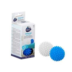 CARE+PROTECT Boules de Séchage Universelles - Assouplissent les Tissus - Facilitent le Repassage - Soulèvent et Séparent le Linge - Assurent un Séchage Uniforme - Lot de 2 Balles