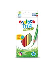 CARIOCA 12 kleurpotloden Tita driehoekig 42786