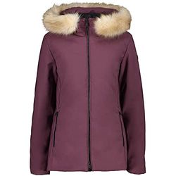 CMP Softshell jas Synthetic Fur Woman pruim 46