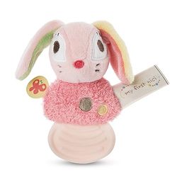 NICI Hopsali 48043 Teething Ring 12 cm Pink