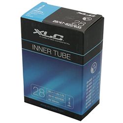 XLC Unisex – volwassenen fietsbinnenband 27/28 x 1 1/8-1.75 28/47-622/635 SV 32, zwart, één maat