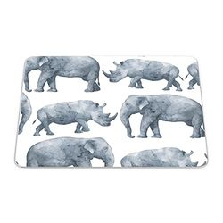 Bonamaison, Rectangle Pop Art Digital Printed Mouse Pad, Non-Slip Base, for Office and Home, Size: 22 x 18 cm