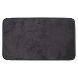 Gedy Tapis de Bain Fuzzy 60 x 40 cm Noir