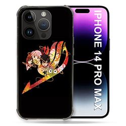 Fodral för Iphone 14 Pro Plus (6.7) Manga Fairy Tail logo svart