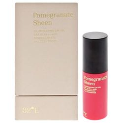 Pomegranate Sheen Illuminating Lip Oil SPF 15 PA Plus by 82E for Women - 0.2 oz Lip Oil