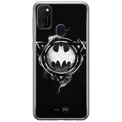 ERT GROUP mobiltelefonfodral för Samsung M21 originalt och officiellt licensierat DC mönster Batman 013 optimalt anpassad till formen på mobiltelefonen, fodral tillverkad av TPU-plast