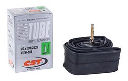 CST 34ca26x2.125iv40b Câmara de ar, unissexo-adulto, preto, 40 mm