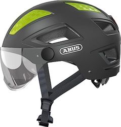 ABUS Hyban 2.0 ACE Stadshelm - Stevige Fietshelm voor Dagelijks Gebruik met ABS-hardshell - Voor Dames en Heren - Grijs, Maat XL