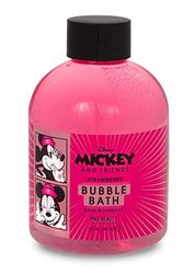 MAD BEAUTY Disney Mickey & Friends Minnie Mouse Bubble Bath, Strawberry Fragranced, Powder, Rest & Relax, Aromatic, Unwind