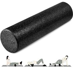 Yes4All Foam Roller - Rullo In Schiuma Ultra Leggero In EPP Ad Alta Densità Lungo 30/45/61/91 CM Per Schiena, Gambe, Allenamenti, Punti Trigger, Palestra, Pilates, Fitness, Yoga, Tessuti Profondi