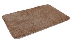 Kinzler J-10049/52 Tapis de Bain en Microfibre Marron 70 x 120 cm