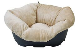 CROCI dekbedovertrek Velboa 5, 110 x 78 x 32 cm, Beige