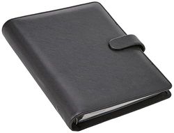 Filofax Saffiano A5 Organizzatore, Nero