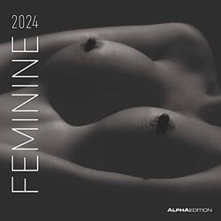 Feminine 2024 - Brochure Calendar 30 x 30 cm (30 x 60 Open) - Calendar with Space for Notes - Feminine - Picture Calendar - Wall Planner - Erotic Calendar