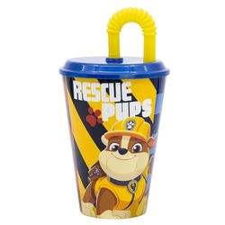 Stor Paw Patrol Boy 430 ml Reusable Cup with Lid and Straw