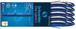 Schneider Pack de 10 Rollerball plumas con tinta líquida (no retráctil-Blue